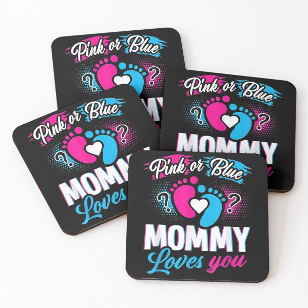 Artikelvorschau, Rosa oder blaue Mama liebt dich Baby Gender Reveal entworfen und verkauft von nolanmicah36.