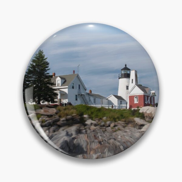 Item preview, Pemaquid Point Lighthouse designed and sold by OutOfChaosArt.