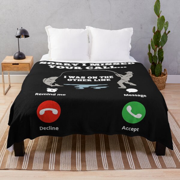 Item preview, Mens Dad Fishing - Missed Call - Sorry I Missed Your Call designed and sold by JamesRushforth.