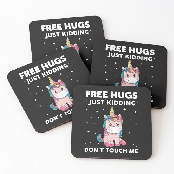 Item preview, Free Hugs-Unicorn gift idea for girls designed and sold by BRtisticDesigns.
