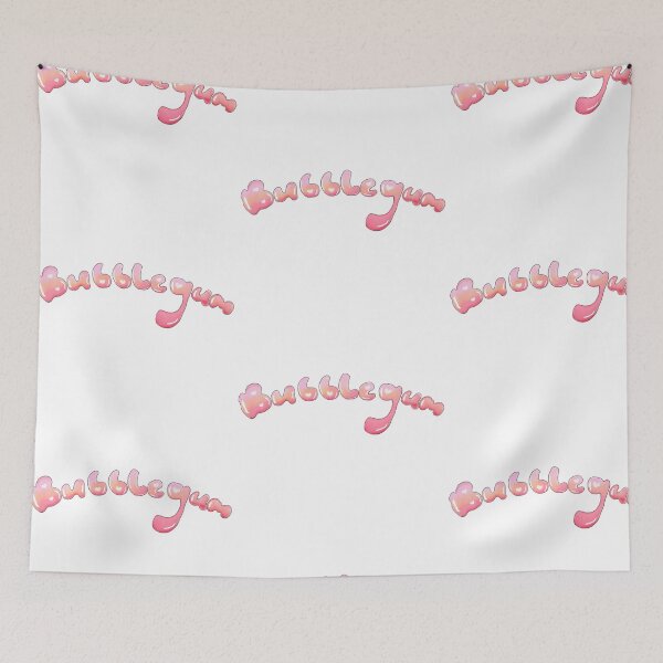 Item preview, Bubble Gum text sticker designed and sold by Misshoneyglaze.