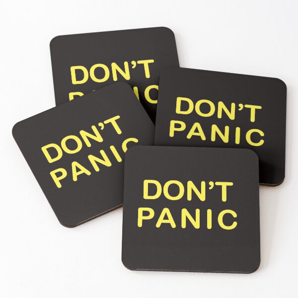 Item preview, Don’t Panic Graphic Print designed and sold by mserido.