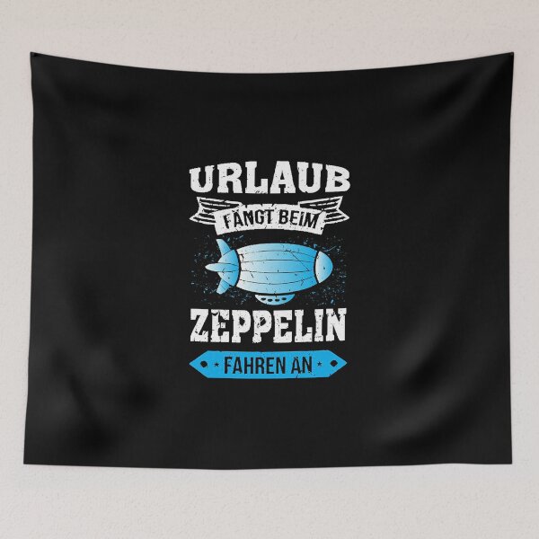 Item preview, Urlaub fngt beim Zeppelin fahren an  designed and sold by rtinJuniper.