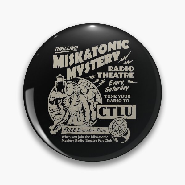 Item preview, Miskatonic Mystery Radio theatre T-Shirt designed and sold by contentt5924.