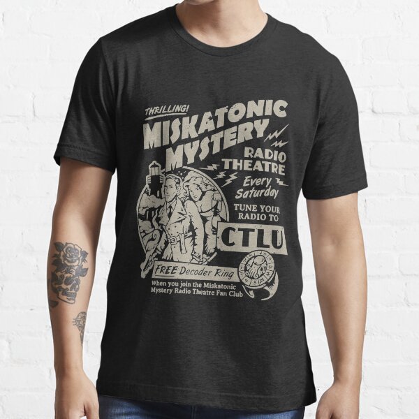 Item preview, Miskatonic Mystery Radio theatre T-Shirt designed and sold by contentt5924.