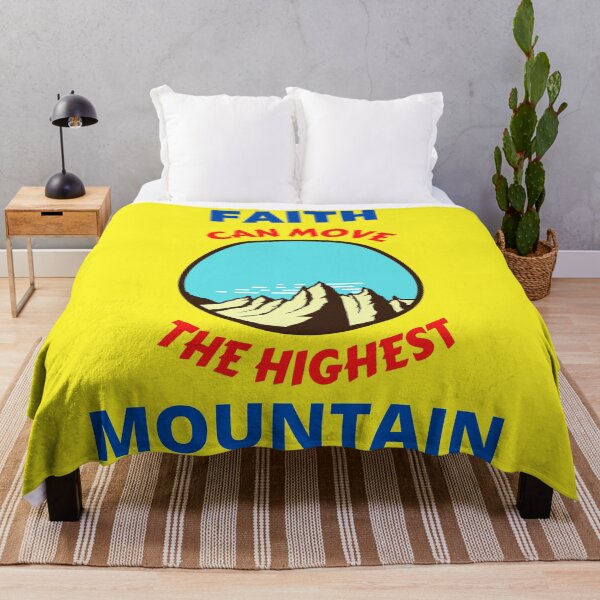 Item preview, Faith Can Move The Highest Mountain  designed and sold by Prayingwarrior.