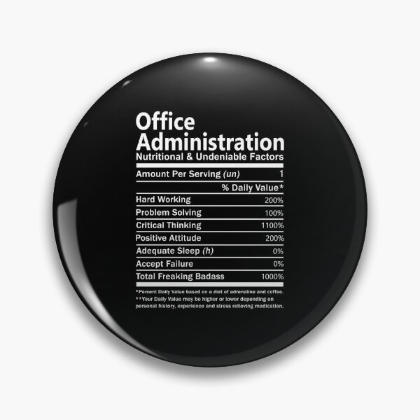Item preview, Office Administration T Shirt - Nutritional And Undeniable Factors Gift Item Tee designed and sold by ccombercor.