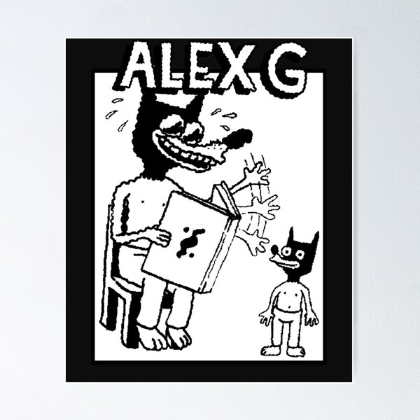 (Sandy) Alex G Storytelling logo Essential Poster