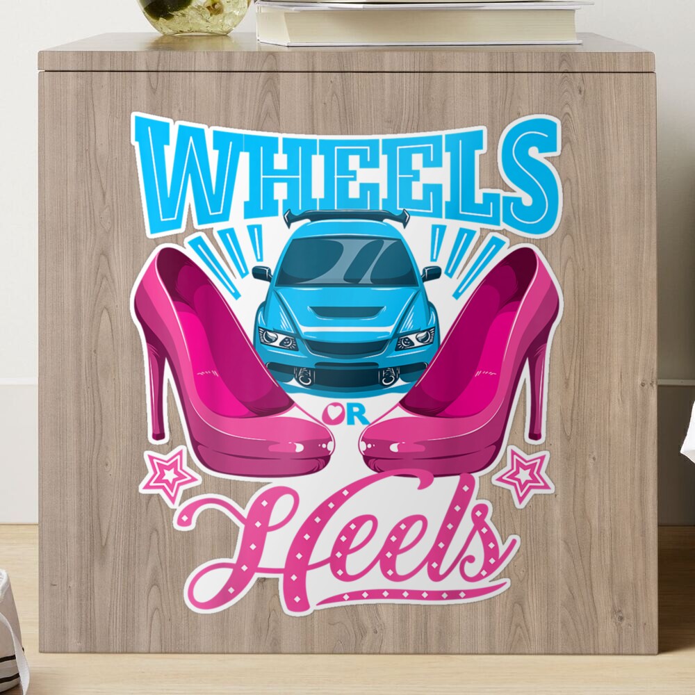 Heels or Wheels - Baby Gender Reveal – Yippee Yay! Yard Cards