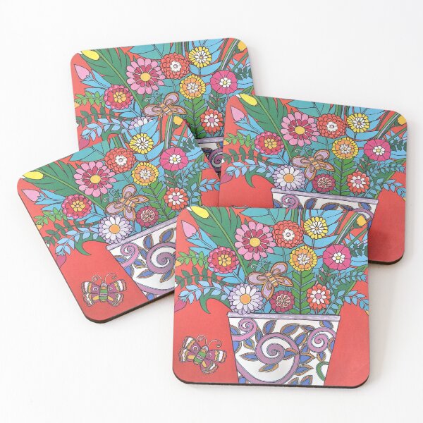 Item preview, Flowers and Butterflies by Stef designed and sold by StefDelapree.
