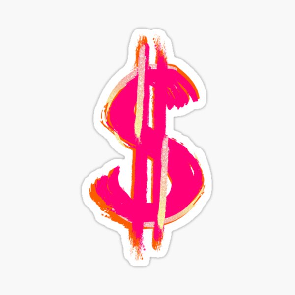 Money Sticker for Sale by Astromastor  Money stickers, Cute laptop  stickers, Cool stickers