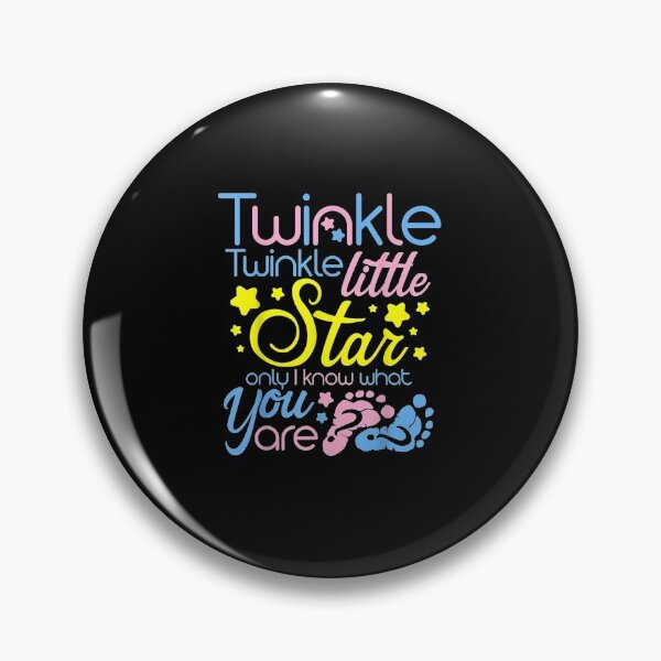 Artikelvorschau, Twinkle Twinkle Little Star Nur ich kenne das Geschlecht entworfen und verkauft von nolanmicah36.