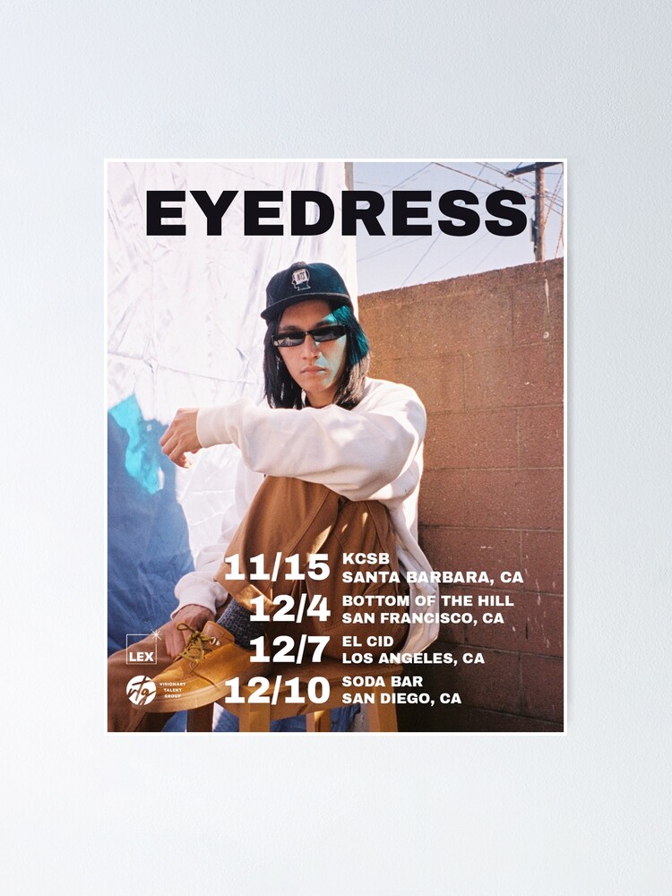 "eyedress bands" Poster for Sale by josephloeras | Redbubble