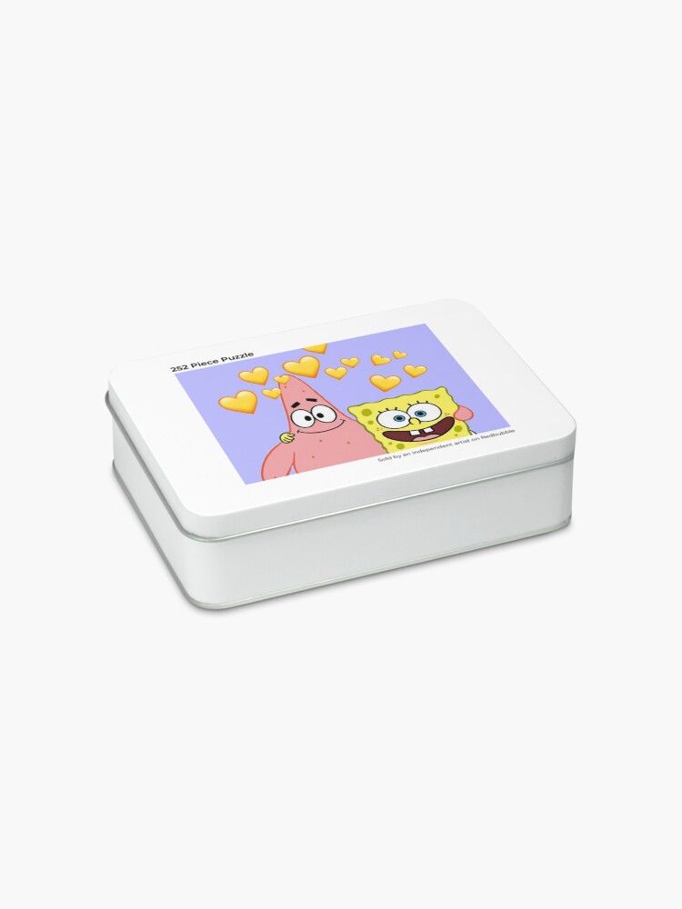 Vintage Lunch Box, Spongebob Squarepants, Tin, 3D Design. 