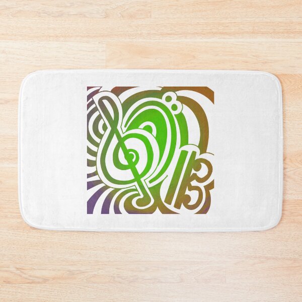 Item preview, Musical Clefs in Muted Colors designed and sold by JenSketchesIt.