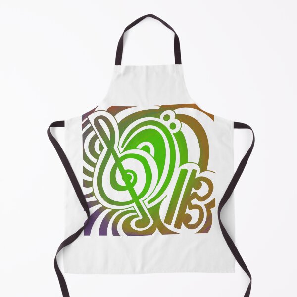 Item preview, Musical Clefs in Muted Colors designed and sold by JenSketchesIt.