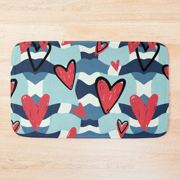 Item preview, Fun-Loving Blue & Red Camouflage Pattern designed and sold by eviejay.