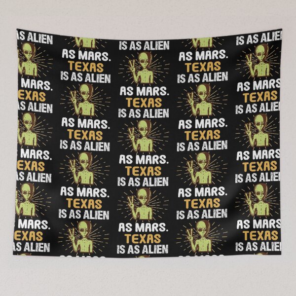 Item preview, USA Texas Alien Mars - Marsian designed and sold by teamph.