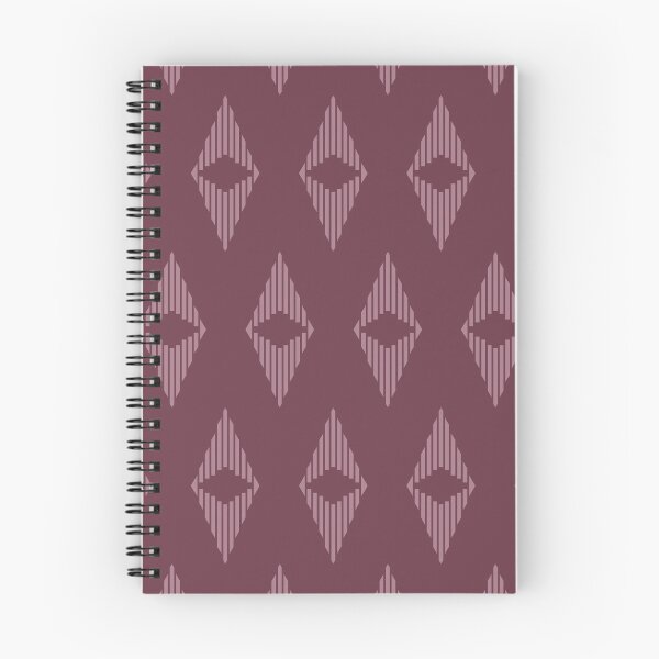 Item preview, Mauve diamond shapes pattern designed and sold by BLMcreations.