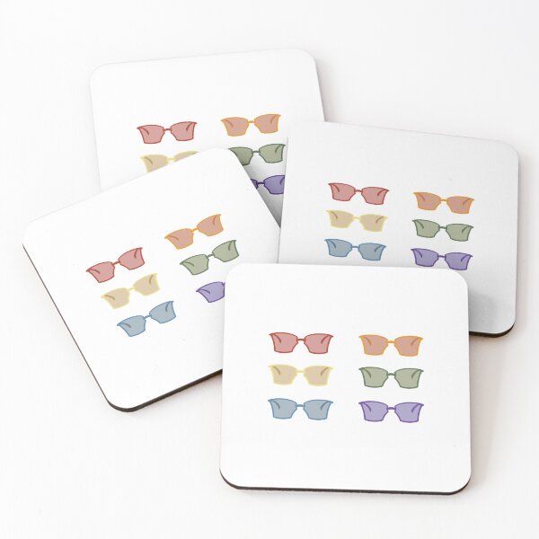Item preview, Rainbow Sunglasses - 6 Sticker Set designed and sold by nickcable.