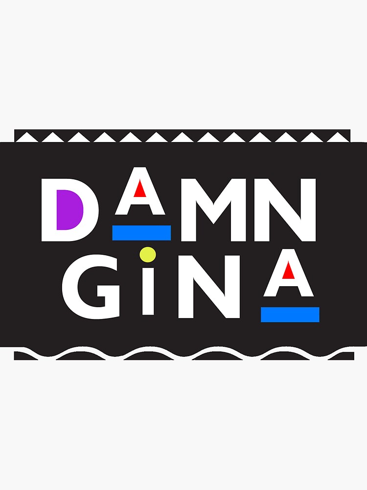 damn gina shirt meaning