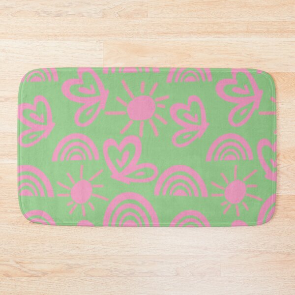 Item preview, Butterflies and Rainbows Pastel Green & Pink designed and sold by Redhillcreative.