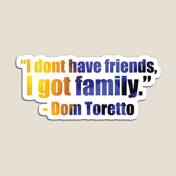 Funny Family meme, Dom Toretto Memes, Bald guy Family meme Sticker  Sticker for Sale by JayDesigns101