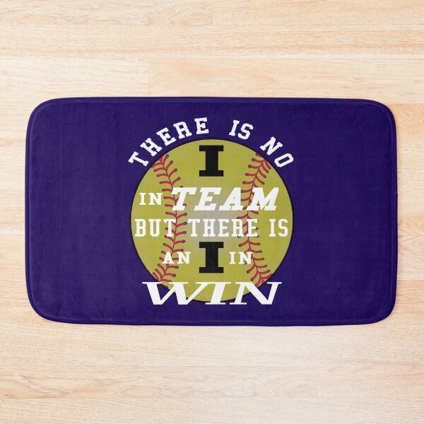 Item preview, There's No I in Team, But there's an I in Win Softball designs designed and sold by BRtisticDesigns.