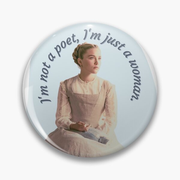 Item preview, Amy March Little Women Quote Sticker / Pin (2019) designed and sold by thechaoticgoods.