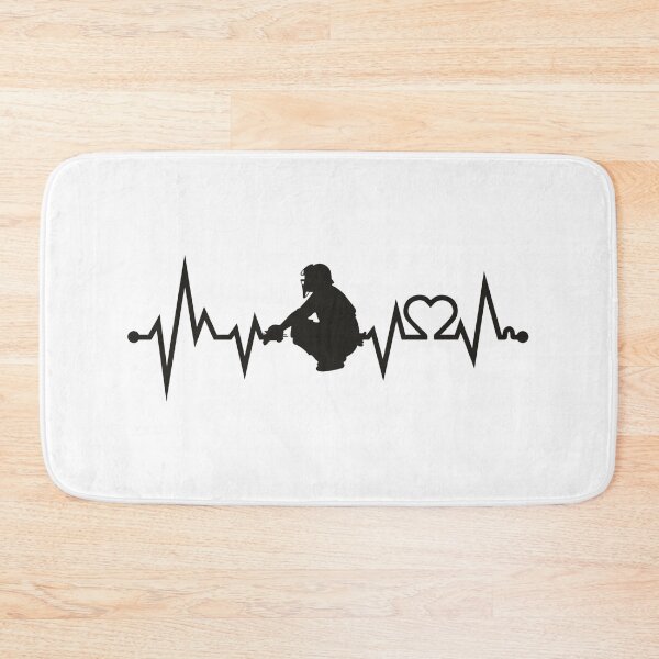 Item preview, Baseball heartbeat design for catchers or coaches designed and sold by BRtisticDesigns.