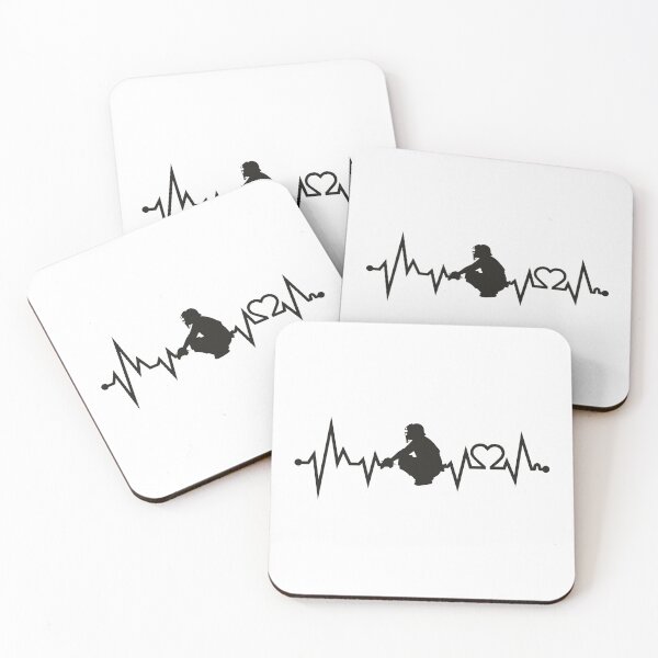 Item preview, Baseball heartbeat design for catchers or coaches designed and sold by BRtisticDesigns.