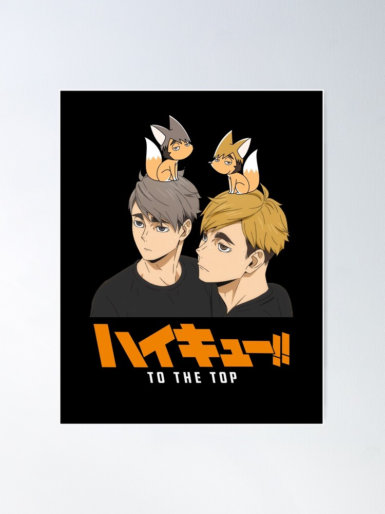 Haikyuu Characters To The Top Anime Posters