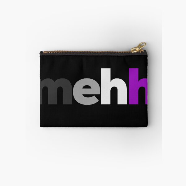 Item preview, Mehh. Asexual Pride designed and sold by Subtle Pride Shop.