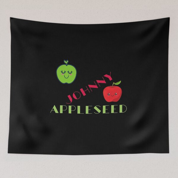 Item preview, Johnny Appleseed Day Apple Fruit Green Red Smiling Pioneer Gift designed and sold by DKA-2ndBoy.