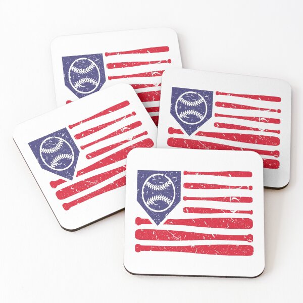 Item preview, American Flag baseball gift designed and sold by BRtisticDesigns.