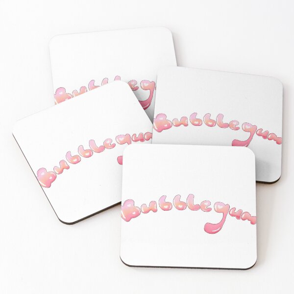 Item preview, Bubble gum text sticker designed and sold by Misshoneyglaze.