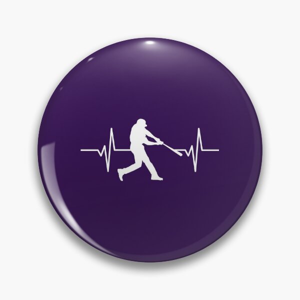 Item preview, Baseball heartbeat design for D.H's or hitting coaces designed and sold by BRtisticDesigns.