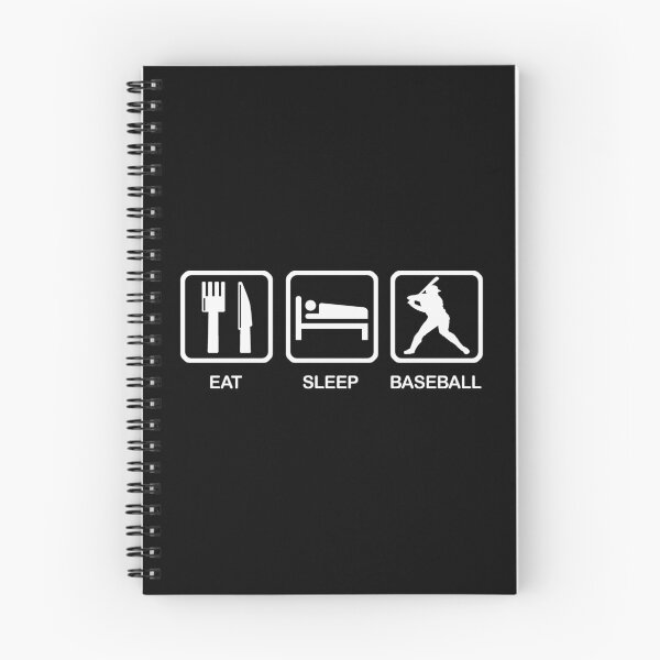 Item preview, Eat sleep baseball signs graphic birthday gift idea for boys designed and sold by BRtisticDesigns.