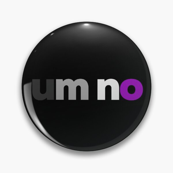 Item preview, Um No. Asexual Pride designed and sold by Subtle Pride Shop.