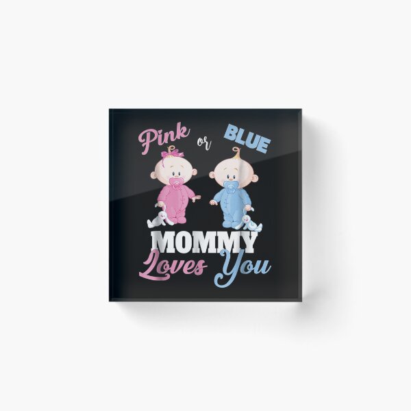 Artikelvorschau, Pink oder Blau Mama liebt dich-Gender Reveal entworfen und verkauft von nolanmicah36.
