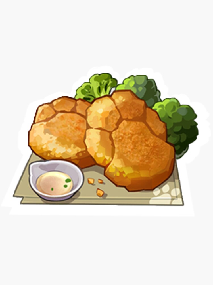 "Genshin Razor Specialty Dish" Sticker by NYCKAIA Redbubble