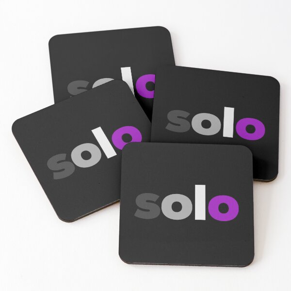 Item preview, Ace Pride Solo. Asexual Pride designed and sold by Subtle Pride Shop.
