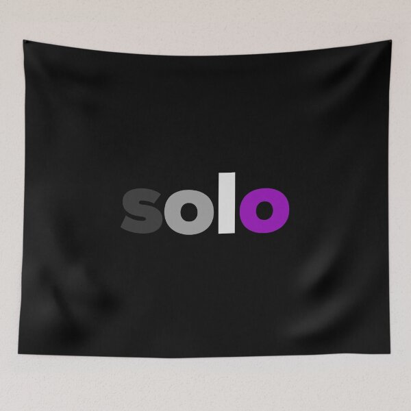 Item preview, Ace Pride Solo. Asexual Pride designed and sold by Subtle Pride Shop.