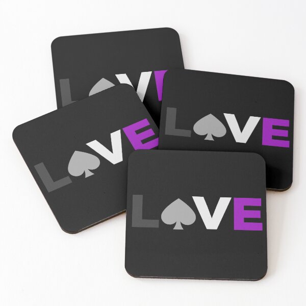 Item preview, Love Spades. Asexual Pride designed and sold by Subtle Pride Shop.