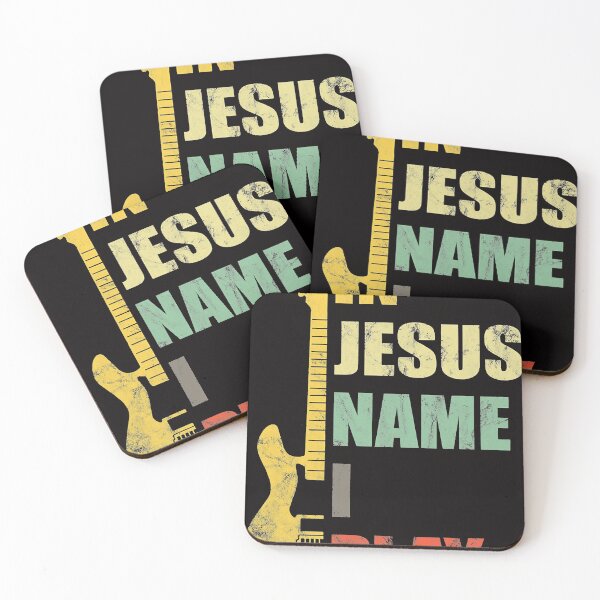 Item preview, In Jesus Name I Play Guitar Christian designed and sold by MichaelAgree.
