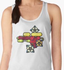 Flowers and watergun Women's Tank Top