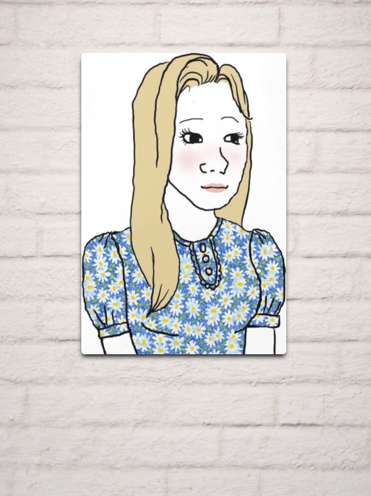 Trad Girl (Yes Chad Meme) | Canvas Print