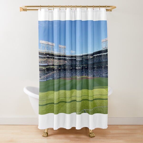 Ivy Outfield-Wrigley Field-Chicago Shower Curtain by Dale Chapel