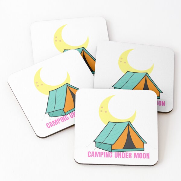 Item preview, Camping under the moon designed and sold by smrithi2936.