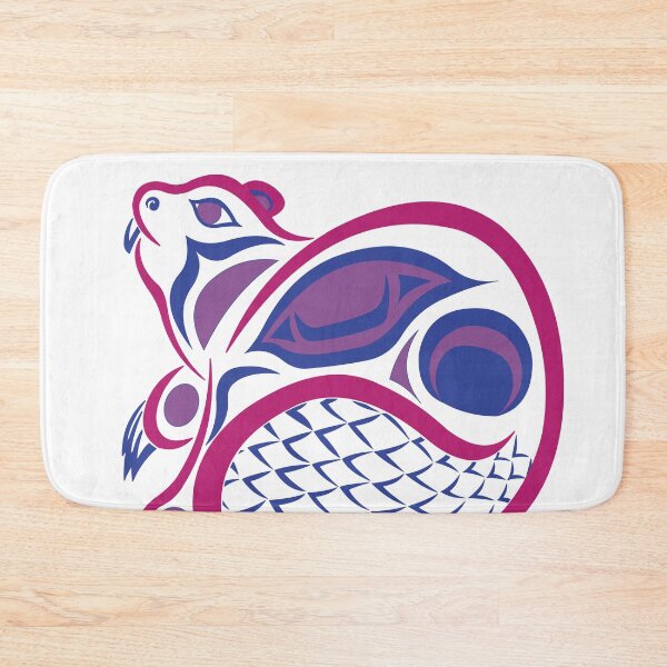 Item preview, Amik (Beaver) Bisexual Pride designed and sold by KendraHowland.